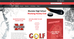Desktop Screenshot of mustanghockeyclub.com